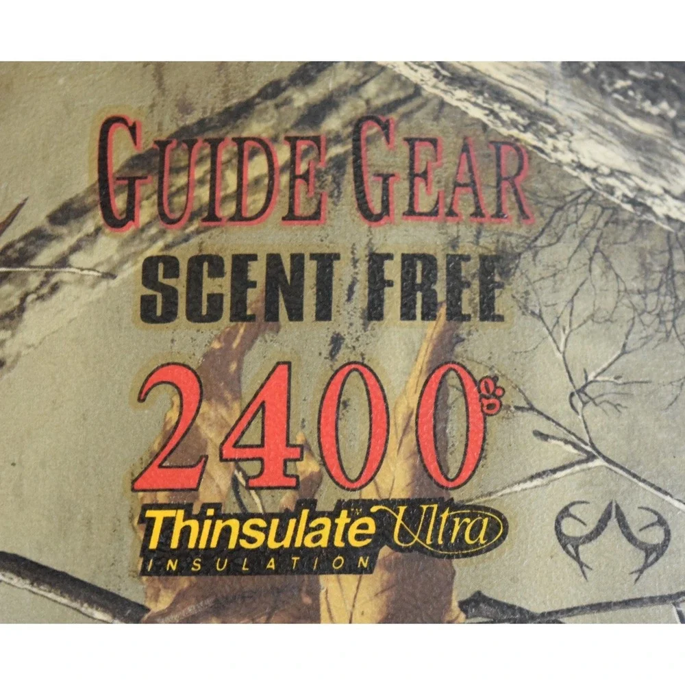Guide Gear Men's Size 13 Rubber Hunting Boots 2400G Thinsulate Realtree Xtra